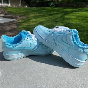 Nike Air Force 1 AF1 - Custom Baby Blue Women’s Size: 7
